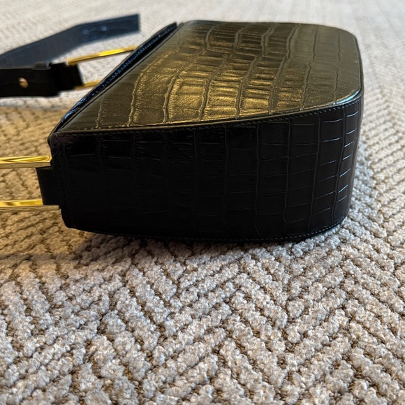 DeMellier BERGEN BAG - CROC EFFECT BLACK - Picture 11 of 13